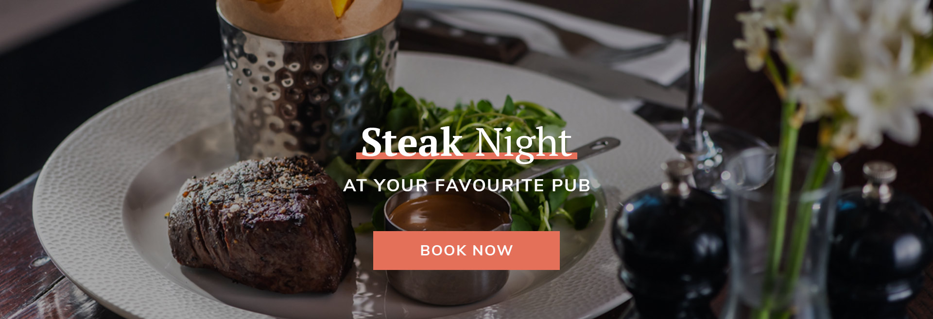 Steak Night at The Rose and Thistle